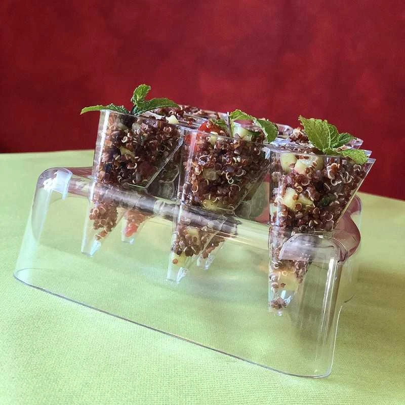 Coffret De 60 Verrines Cônes Coeur + 5 Présentoirs 10 Coffret De 60 Verrines Cônes Coeur + 5 Présentoirs – Image 8