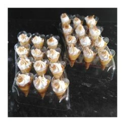 Coffret De 60 Verrines Cônes Coeur + 5 Présentoirs 27 Coffret De 60 Verrines Cônes Coeur + 5 Présentoirs -Vacances Vaisselle Magasin coffret de 60 verrines cones coeur 5 presentoirs recyclable reutilisable 9