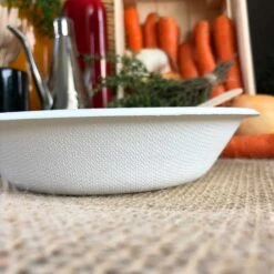 50 Coupelles Plates 46 Cl 14 50 Coupelles Plates 46 Cl -Vacances Vaisselle Magasin coupelle plate 46 cl biodegradable par 50 3