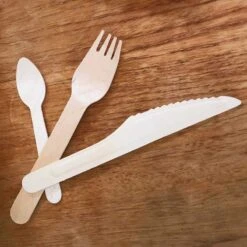 100 Couteaux Bois 17 Cm 11 100 Couteaux Bois 17 Cm -Vacances Vaisselle Magasin couteau bois 17cm biodegradable par 100 3