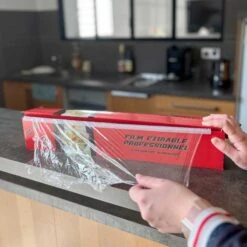 Film étirable Alimentaire Transparent 300m -Vacances Vaisselle Magasin film etirable alimentaire transparent 300m 3