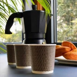 50 Gobelets Double Paroi 12 Cl 15 50 Gobelets Double Paroi 12 Cl -Vacances Vaisselle Magasin gobelet biodegradable 12cl double paroi par 50 5