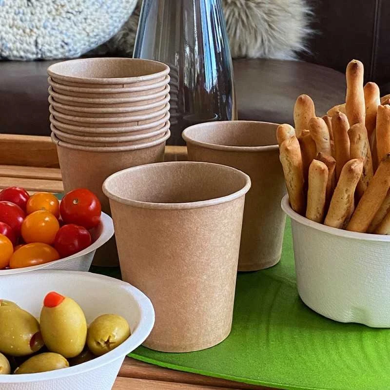 50 Gobelets Carton 100 % Kraft 24 Cl 5 50 Gobelets Carton 100 % Kraft 24 Cl – Image 3