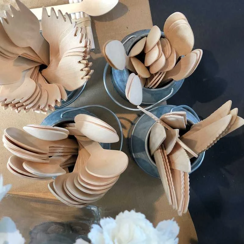 100 Grandes Cuillères Bois 16 Cm 4 100 Grandes Cuillères Bois 16 Cm – Image 2