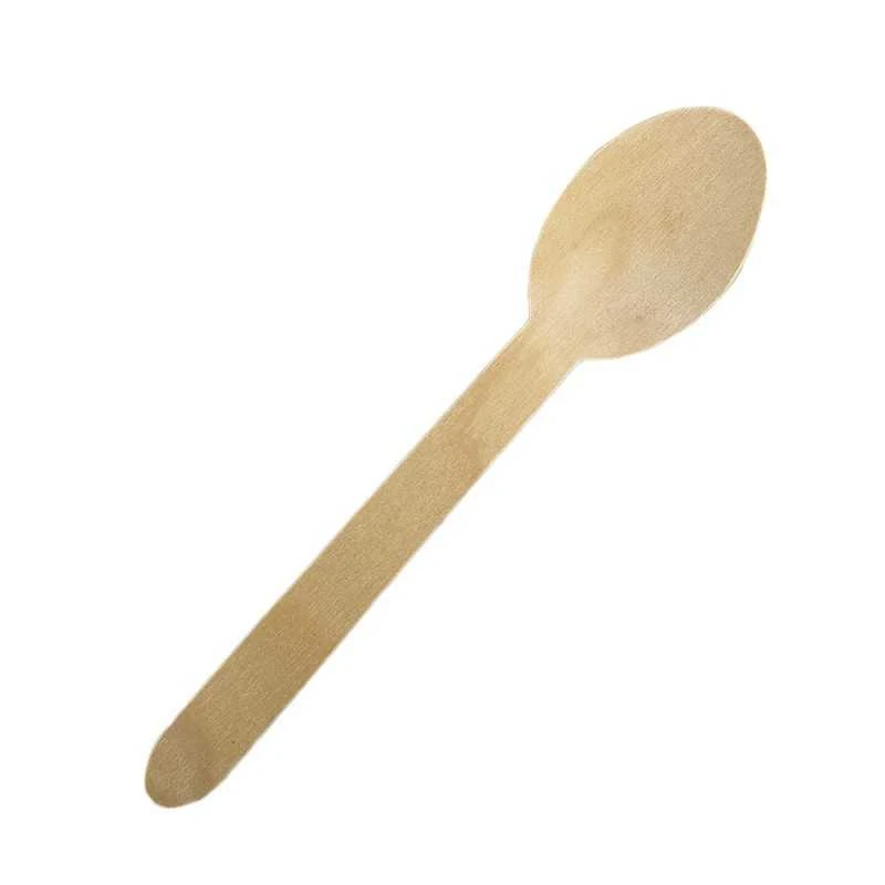 100 Grandes Cuillères Bois 16 Cm 7 100 Grandes Cuillères Bois 16 Cm – Image 5