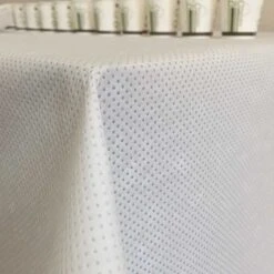 Nappe Blanche 25 M Pure Ouate Intissée 11 Nappe Blanche 25 M Pure Ouate Intissée -Vacances Vaisselle Magasin nappe blanche 25 metres pure ouate intissee biodegradable compostable 3
