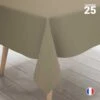 Nappe Ennon Tissé Argile 25 M 2 Nappe Ennon Tissé Argile 25 M -Vacances Vaisselle Magasin nappe en non tisse argile 25 metres