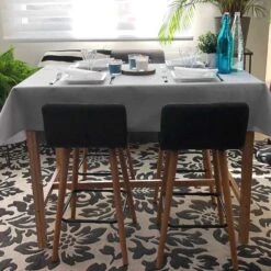 Nappe En Non-tissé Gris Béton 25 M -Vacances Vaisselle Magasin nappe en non tisse gris beton 25 metres 2