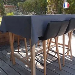 Nappe En Non-tissé Gris Titane 25 M -Vacances Vaisselle Magasin nappe en non tisse gris titane 25 metres 3