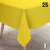Nappe En Non-tissé Jaune Vif 25 M 1 Nappe En Non-tissé Jaune Vif 25 M -Vacances Vaisselle Magasin nappe en non tisse jaune vif 25 metres