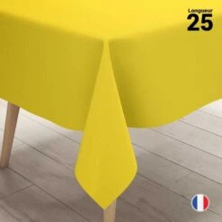 Nappe En Non-tissé Jaune Vif 25 M