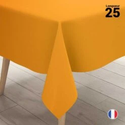 Nappe En Non-tissé Mandarine-orange 25 M