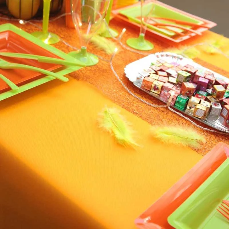 Nappe En Non-tissé Mandarine-orange 25 M 8 Nappe En Non-tissé Mandarine-orange 25 M – Image 6