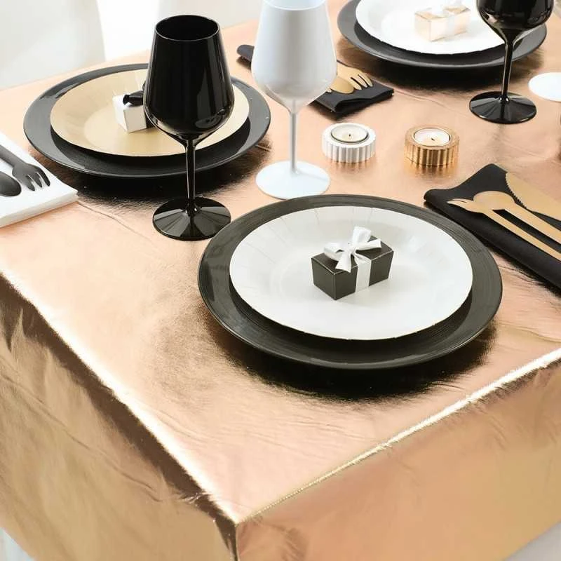 Nappe En Non-tissé Métallique Or 5 M 4 Nappe En Non-tissé Métallique Or 5 M – Image 2