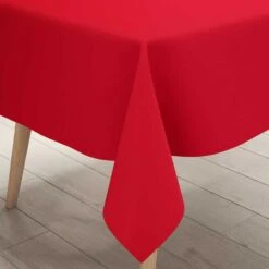 Nappe En Non-tissé Rouge 10 M -Vacances Vaisselle Magasin nappe en non tisse rouge 10 metres 1