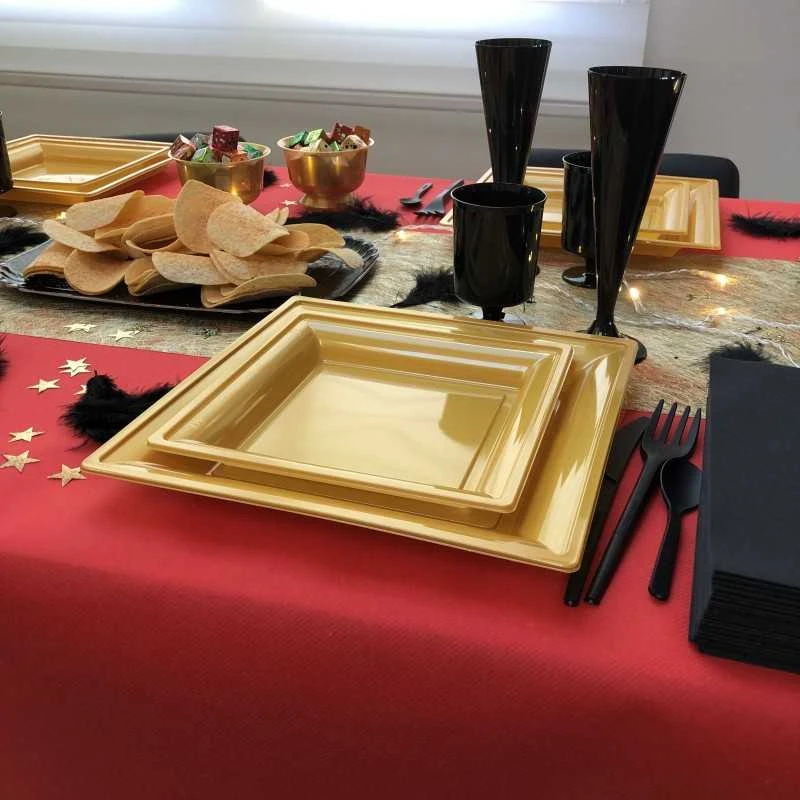 Nappe En Non-tissé Rouge 25 M 5 Nappe En Non-tissé Rouge 25 M – Image 3