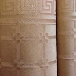 Nappe En Papier Damassé Bronze 6 M