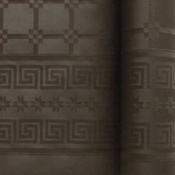 Nappe En Papier Damassé Chocolat 25 M