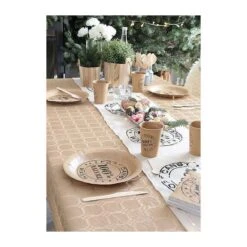 Nappe En Papier Damassé Esprit Kraft 25 M 10 Nappe En Papier Damassé Esprit Kraft 25 M -Vacances Vaisselle Magasin nappe en papier damasse esprit kraft 25 metres 2