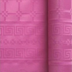 Nappe En Papier Damassé Fuchsia 25 M