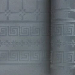 Nappe En Papier Damassé Gris Béton 25 M