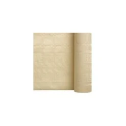 Nappe En Papier Damassé Ivoire 25 M -Vacances Vaisselle Magasin nappe en papier damasse ivoire 25 metres 2