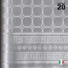 Nappe En Papier Damassé Argent 20 M -Vacances Vaisselle Magasin nappe papier damasse argent 20 metres