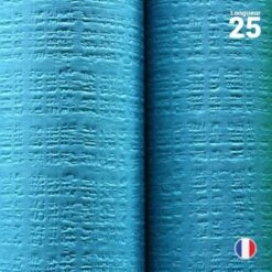 Nappe Papier Tendance Lin Turquoise 25 M