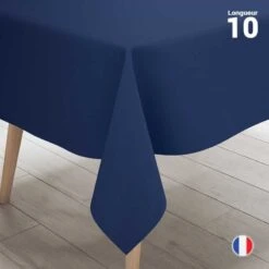 Nappe En Non-tissé Bleu Foncé 10 M