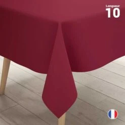 Nappe En Non-tissé Bordeaux 10 M