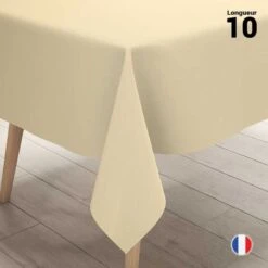 Nappe En Non-tissé Ivoire 10 M