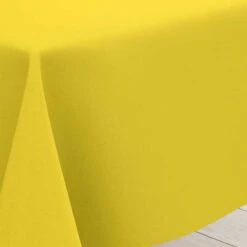 Nappe En Non-tissé Jaune Citron 10 M -Vacances Vaisselle Magasin nappes en non tisse jaune citron 10 metres 2