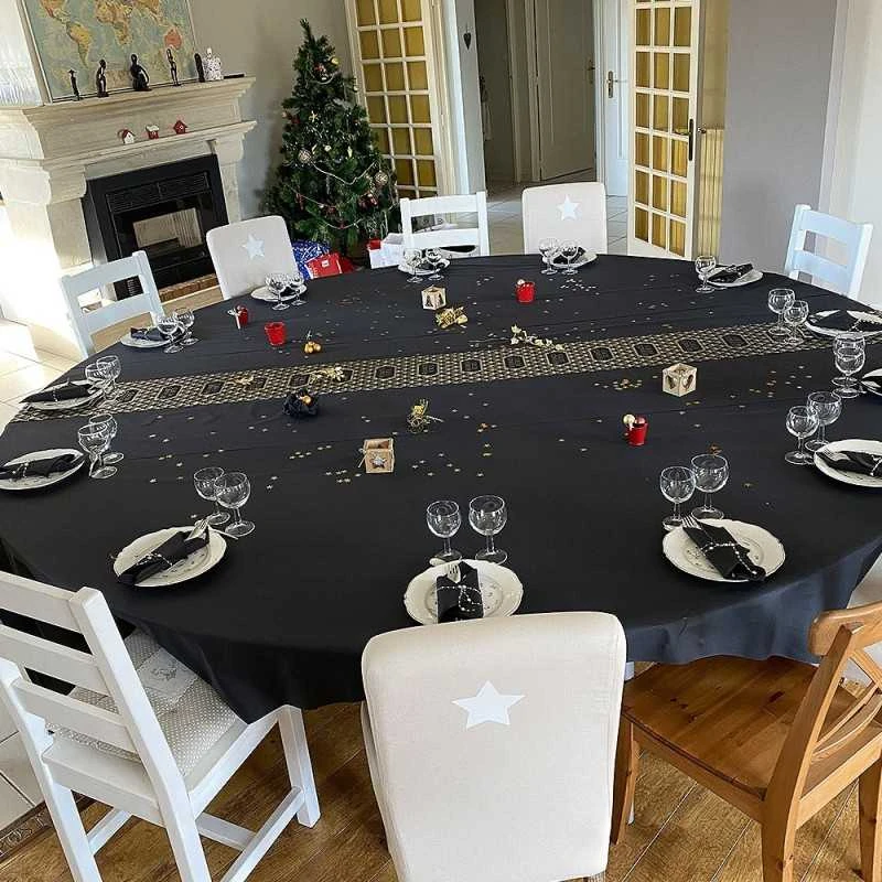 Nappe En Non-tissé Noir 10 M 6 Nappe En Non-tissé Noir 10 M – Image 4