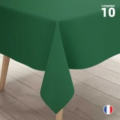 Nappe En Non-tissé Vert Foncé 10 M
