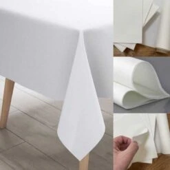 Pack Nappe Intissé Blanc25 M + 50 Serviettes Luxe Blanc