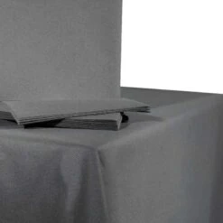 Pack 1 Nappe En Intissé Titane + 50 Serviettes Titane