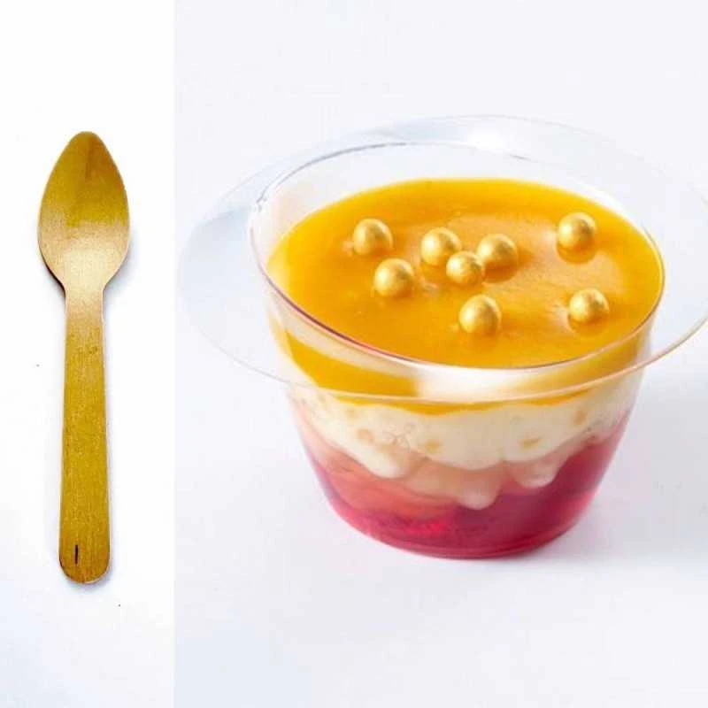 Pack 100 - 108 Verrines Mini-coupelle + 100 Cuillères Bois 3 Pack 100 - 108 Verrines Mini-coupelle + 100 Cuillères Bois