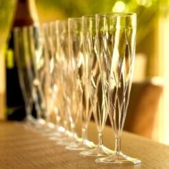 Pack 100 Flûtes Cristal Torsadées 13,5 Cl Discount