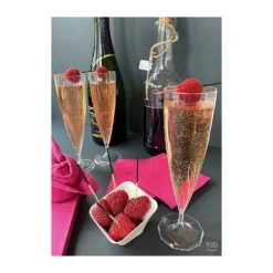 Pack 100 Flûtes Cristal Torsadées 13,5 Cl Discount -Vacances Vaisselle Magasin pack 100 flutes cristal torsadees 135 cl discount 9