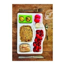 Pack 100 Plateaux Repas 5 Cases 22 Pack 100 Plateaux Repas 5 Cases -Vacances Vaisselle Magasin pack 100 plateaux repas 5 cases recyclables reutilisables 9