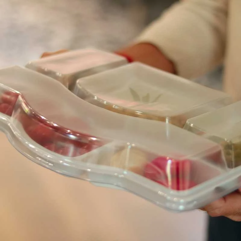 Pack 100 Plateaux Repas + Couvercles 5 Pack 100 Plateaux Repas + Couvercles – Image 3