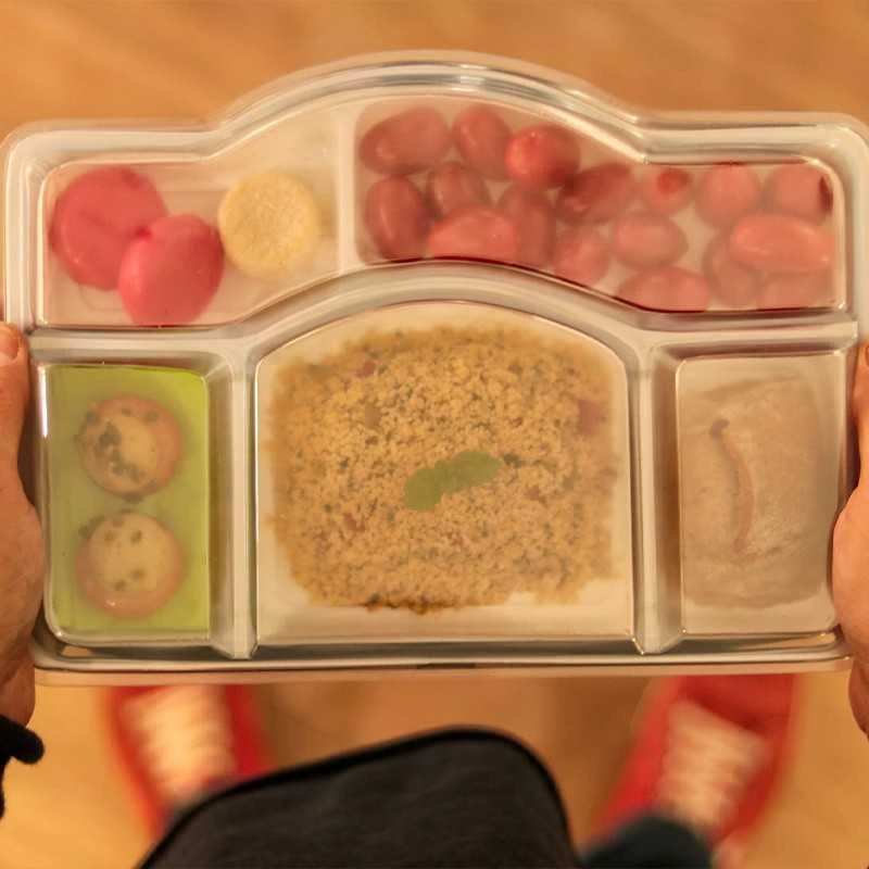 Pack 100 Plateaux Repas + Couvercles 6 Pack 100 Plateaux Repas + Couvercles – Image 4