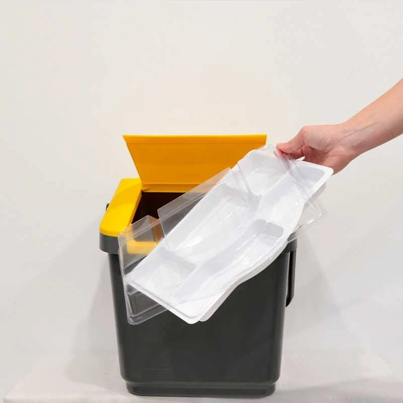 Pack 100 Plateaux Repas + Couvercles 12 Pack 100 Plateaux Repas + Couvercles – Image 10