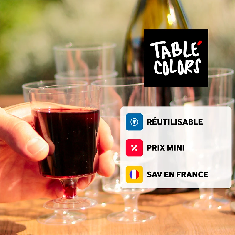 Pack 100 Verres à Vin Et Apéritif 17 Cl 7 Pack 100 Verres à Vin Et Apéritif 17 Cl – Image 5