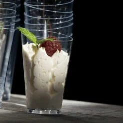 Pack 100 Verrines Apéritives Biseau 7 Cl Discount -Vacances Vaisselle Magasin pack 100 verrines aperitives biseau 7 cl discount 1