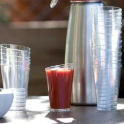 Pack 100 Verrines Apéritives Biseau 7 Cl Discount -Vacances Vaisselle Magasin pack 100 verrines aperitives biseau 7 cl discount 3