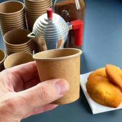 Pack 2 X 100 Gobelets 100 % Kraft 12 Cl + 24 Cl -Vacances Vaisselle Magasin pack 2 x 100 gobelets 100 kraft 12 cl 24 cl 3