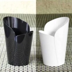 Pack 2 X 45 Verrines élégances Noires Et Blanches 9 Cl