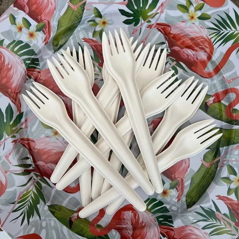 Pack 2 X 50 Fourchettes + Couteaux Carton Blanc Nature 9 Pack 2 X 50 Fourchettes + Couteaux Carton Blanc Nature – Image 7