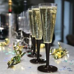 Pack 20 Flûtes à Pied Premium Chocolat + 22 Boules Scintillantes 5 Pack 20 Flûtes à Pied Premium Chocolat + 22 Boules Scintillantes -Vacances Vaisselle Magasin pack 20 flutes a pied premium chocolat 22 boules scintillantes 1